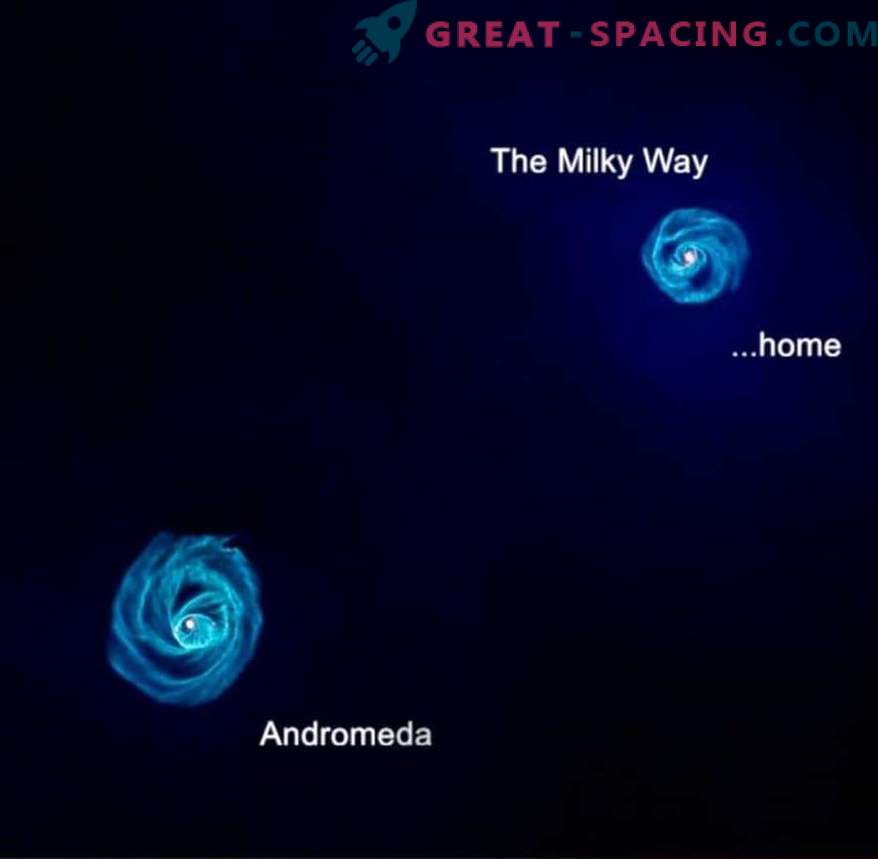 Noi date privind dimensiunea galaxiei Andromeda