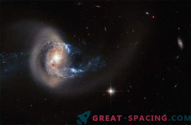 Hubble a descoperit o galaxie de stele împrăștiate departe de casă
