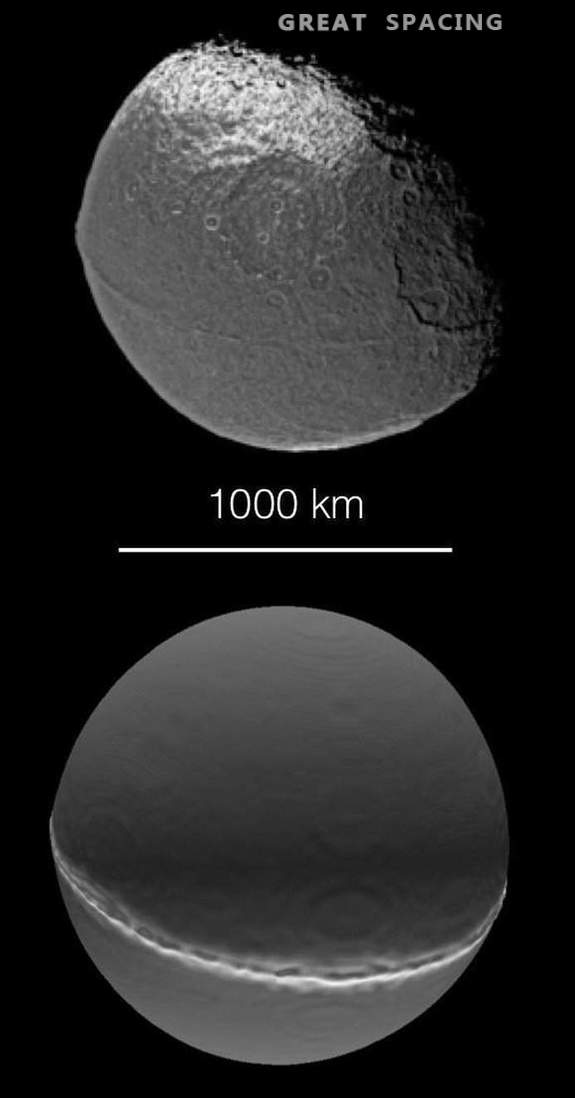 Detaliile istoriei pentru sateliții mici mici ai lui Saturn