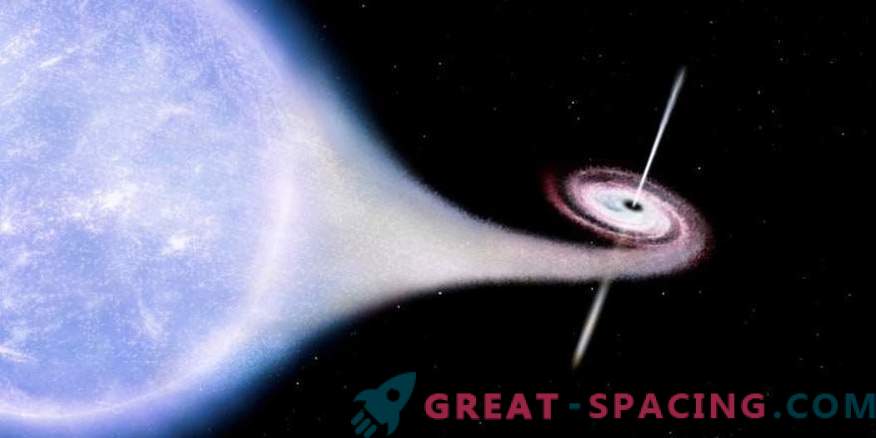 Recenzia cu raze X captează materie fără precedent în jurul unei găuri negre