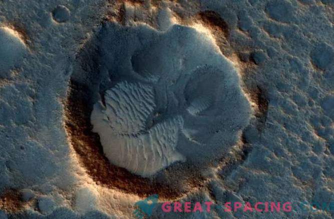 Locația marțiană corespunde imaginilor NASA.