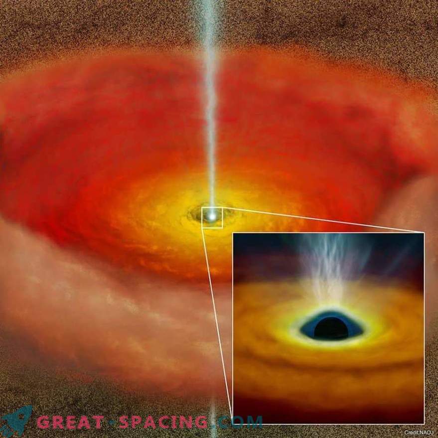 Rotația găurilor negre generează jeturi de mare viteză?