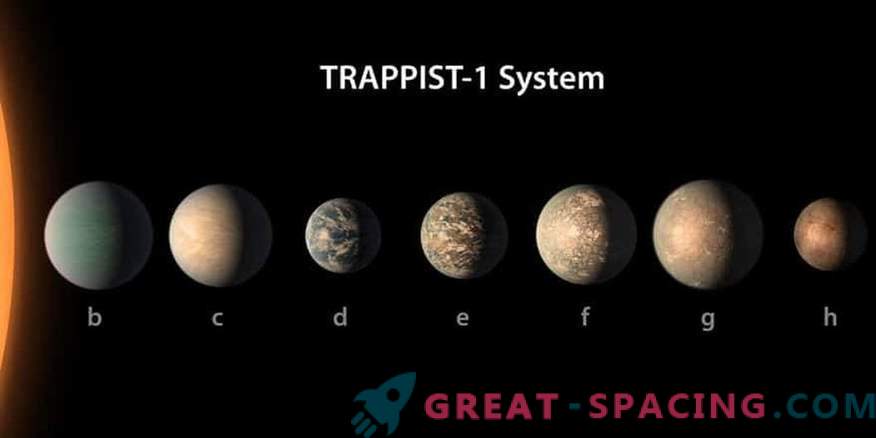 Planeta Star TRAPPIST-1 poate fi prietenoasă cu viața.
