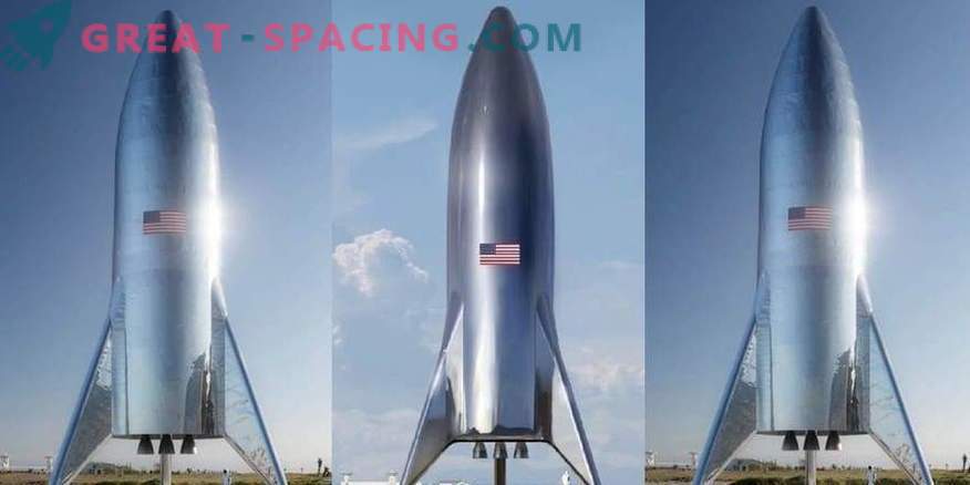 Ilon Musk demonstrează un prototip al unei rachete marțiene