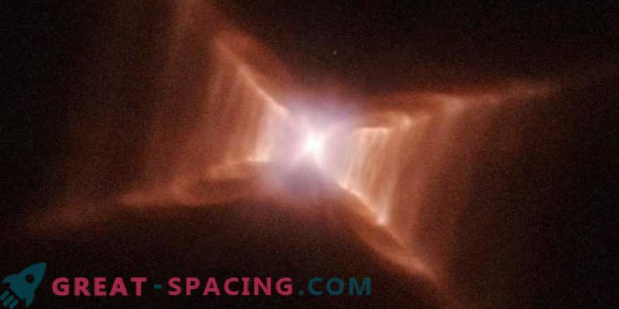 Jet neobișnuit în Nebuloasa din Piața Roșie