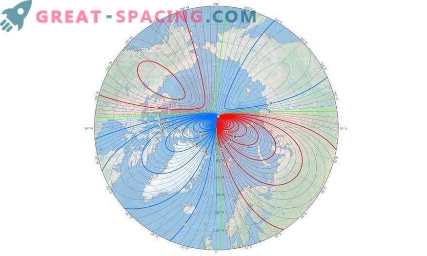 Oamenii de știință au trebuit să actualizeze urgent harta hărții geomagnetice mondiale