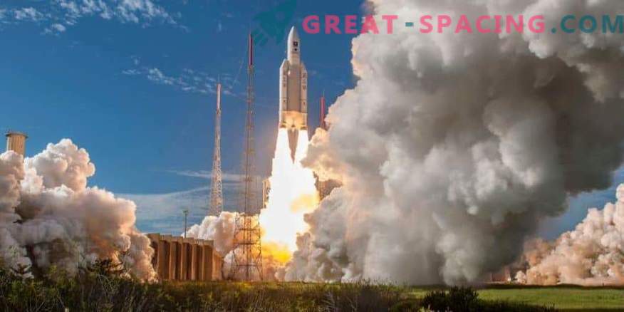 Lansarea a 100-a pentru racheta europeană Ariane-5