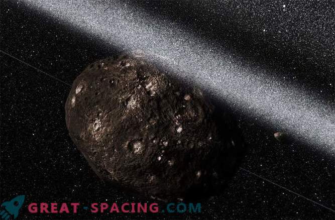 Un sistem inelar a fost detectat într-un hibrid asteroid-comet