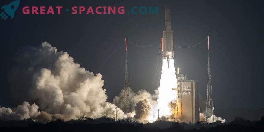 Sateliții rachetei Ariane-5 au făcut o greșeală cu locația