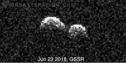 Observatoarele se unesc pentru a studia un dublu asteroid dublu