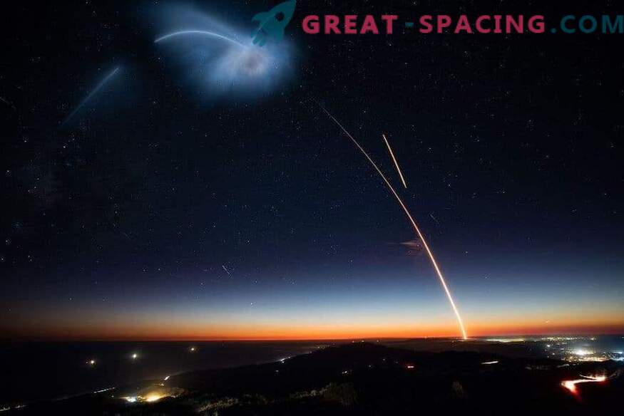 Generația de rachete mici este lansată în spațiu.