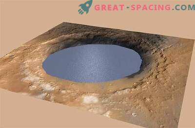 Craterul de pe Muntele Sharp de pe Marte este rămășițele unui lac vechi.